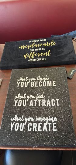 Wall decor from Bebe new with tags
