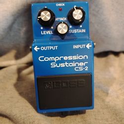 Boss Compression Sustainer Guitar Effects Pedal