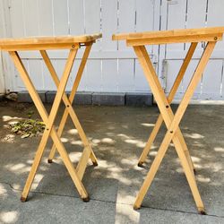 2 Serving Tables ~ Collapsable 