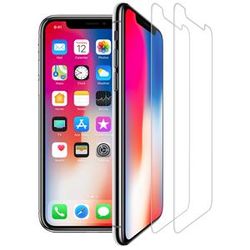 IPhone X glass screen protector 2 pieces