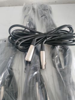 Audio XLR cables 15ft