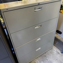 4 Drawer Lateral File Cabinet 