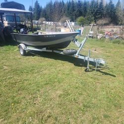 Fishing Boat. Brand New Trailer 