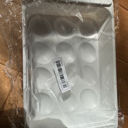1pc 12 Grids Drawer Refrigerator Egg Storage Box Food Container Kitchen Fridge Organizer Box