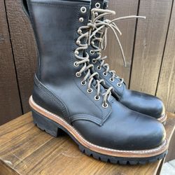 Red Wing 2218 Logger Max Soft Toe Size 7.5D