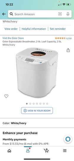 White Breadmaker