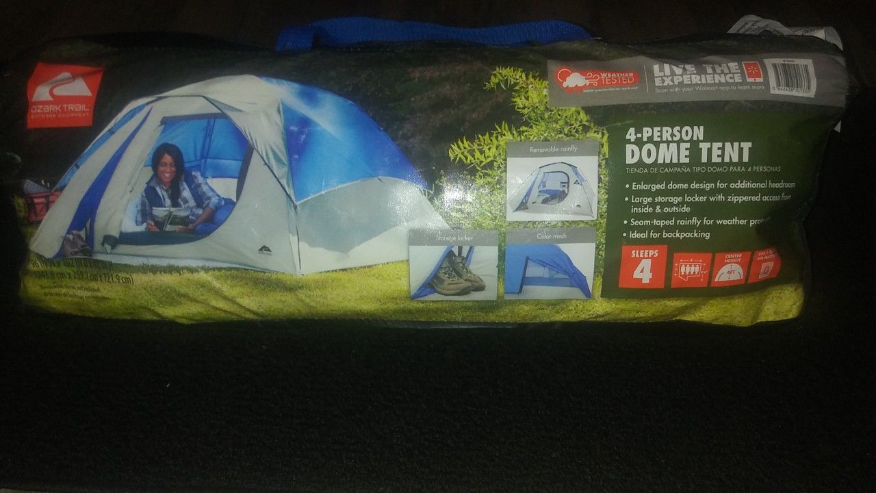 Osark Trail Dome Tent- 4 person