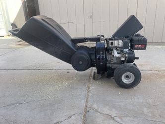 Wood and Leaf Grinder. 10 hp