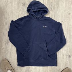 BLUE NIKE HOODIE (Large) 