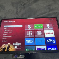 Roku TCL 32 Inch Tv 