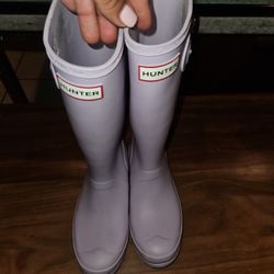 Hunter Tall Kids Rain Boots Size 5/6 
