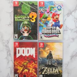 Nintendo Switch Games BRAND NEW Mario, Zelda and More READ DESCRIPTION