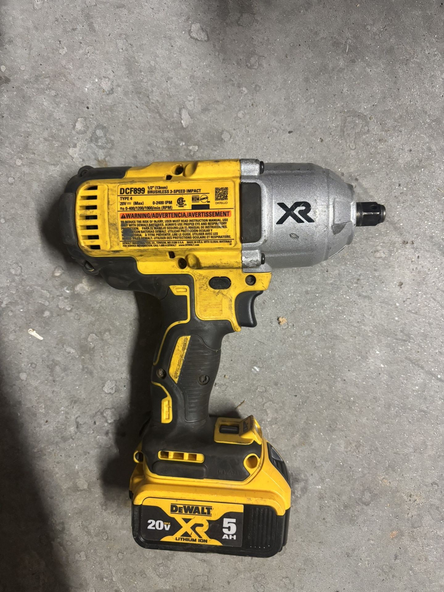 Dewalt 1/2 Impact