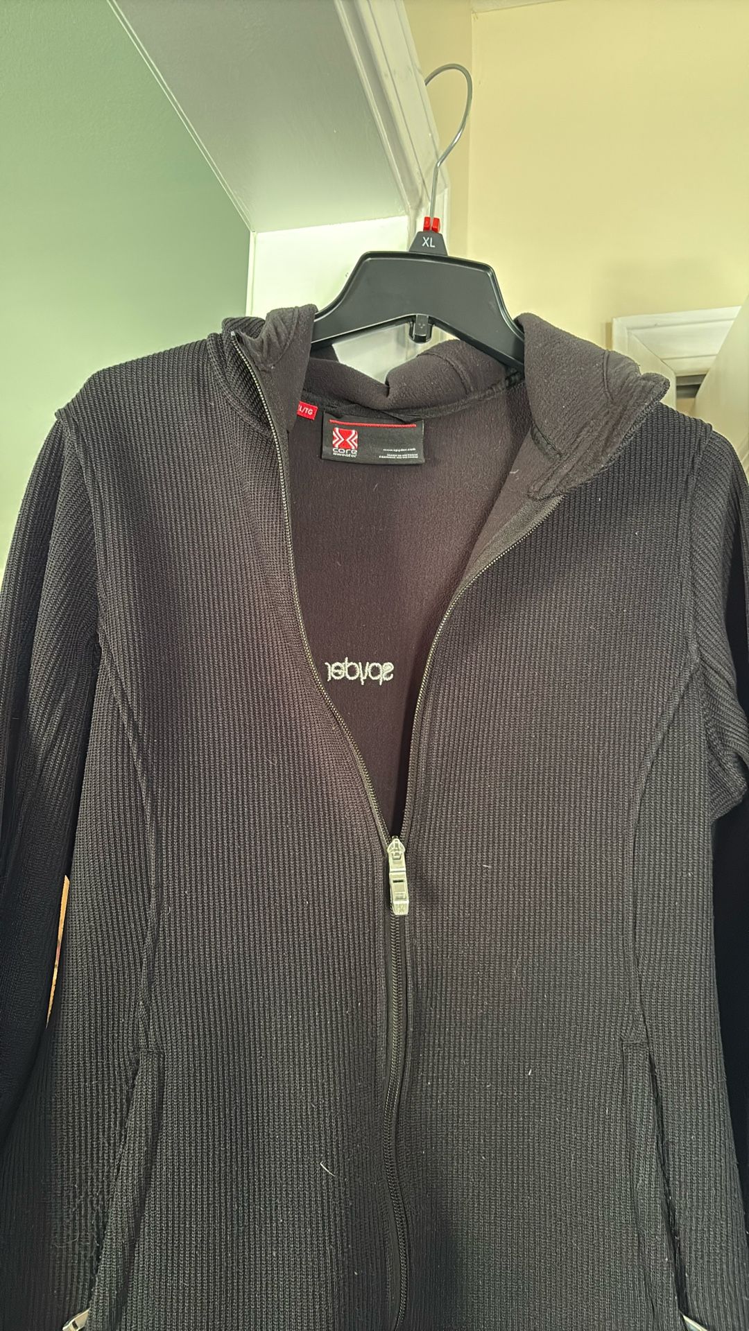 Women’s extra large, black spider jacket