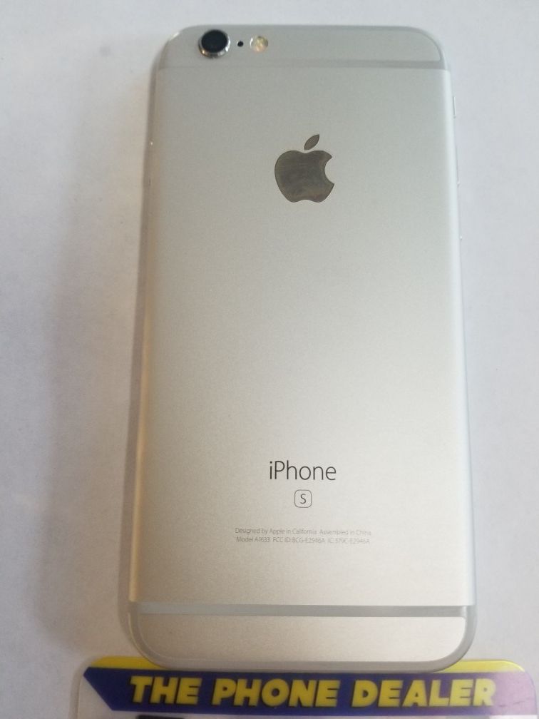 Unlocked iPhone 6s 64g silver excellent Please READ