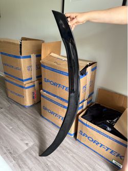 Black Trunk lid spoiler for Acura Integra/ Honda Civic