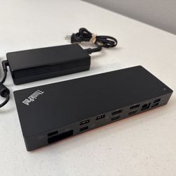 Lenovo ThinkPad Thunderbolt 3 Dock Gen 2 (40AN) – w/ Power Adapter 