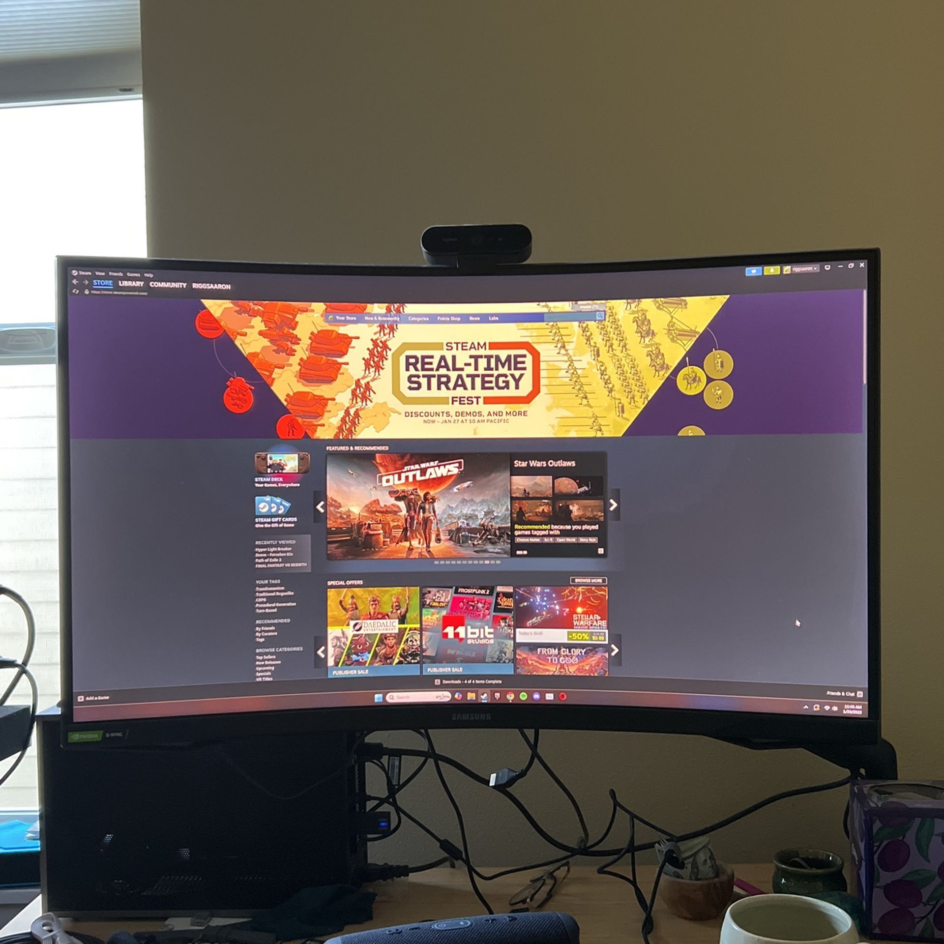 Samsung odyssey G7 32” QHD