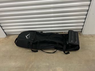 HIMAL Outdoors Soft-Sided Golf Travel Bag with Wheells