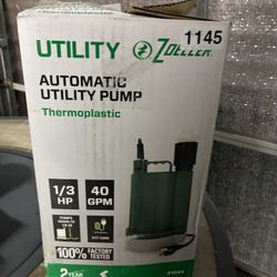  Zoeller  1/3 Hp Utility Submersible Pump 