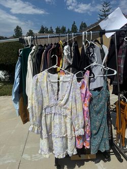 Lot of 250+  clothing items (Abercrombie, lululemon, and more)