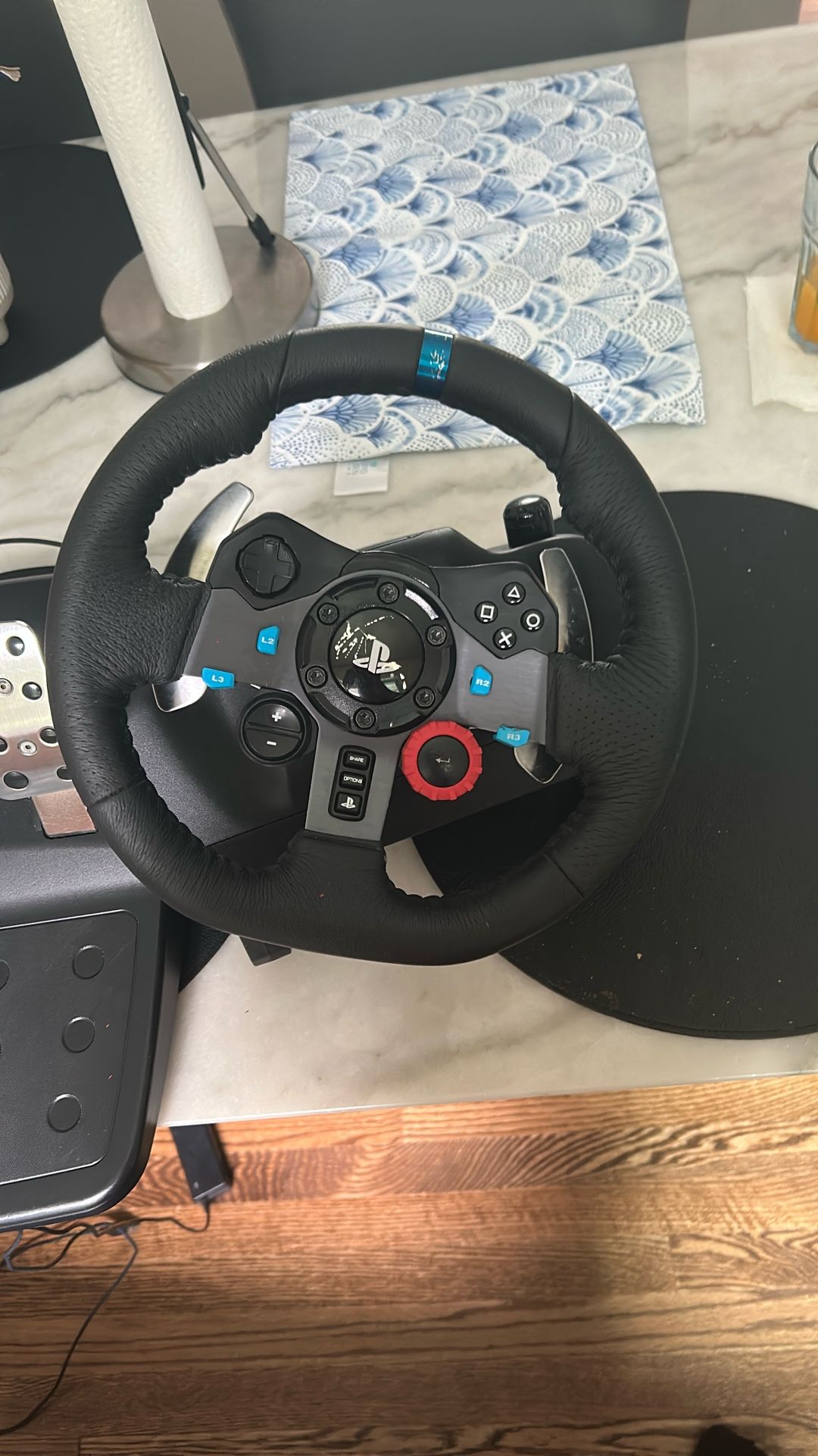 G 29 Logitech PC PS five PS4 PS3 PlayStation