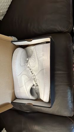 Nike Air Force 1 White Low-Top Sneakers