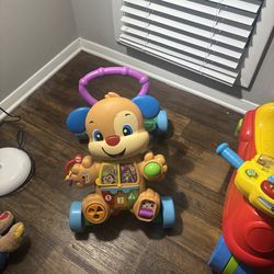 Fisher-Price Laugh & Learn Smart Stages Learn with Puppy Walker Baby & Toddler Toy, Height 18.19in
