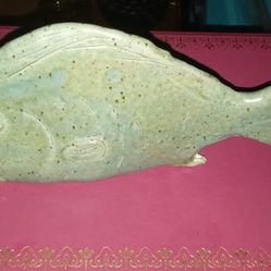 Old Vintage Fish Statue