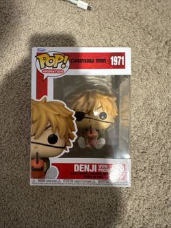 Denji with Pochita funko pop