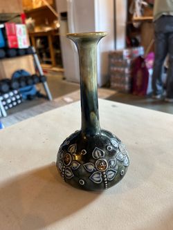 Royal Doulton Lambeth Arts & Crafts stoneware vase