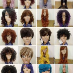 Wigs, Shoes, Beauty Tools 