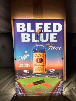 Dodgers X Titos LED Sign