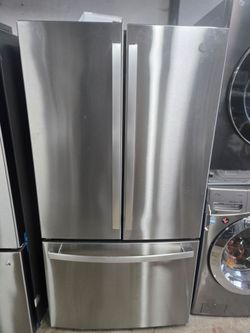 GE Stainless Steel French Door Refrigerator counter depth 27