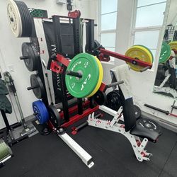 Fusion Fitness Designs Master Press™ - Multi Press Smith Machine  - with FID Bench × 1