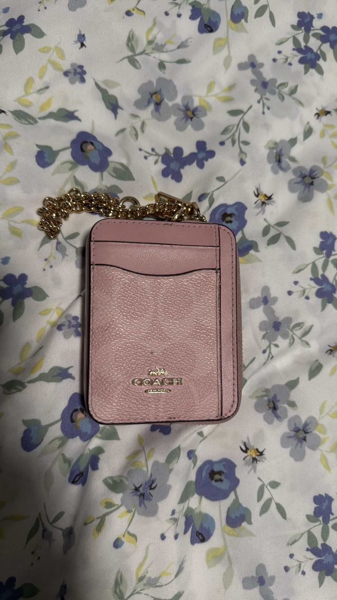 COACH POWDER PINK ORIGINAL WALLET