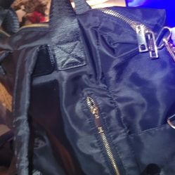 Black Purse Backpack