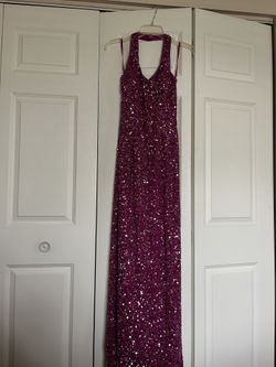 It’s A Beautiful Evening Dress In Size S The Color Is Fuchsia
