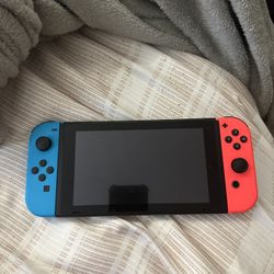 Nintendo Switch And Case 