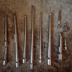 Pittsburg ratchet extension set