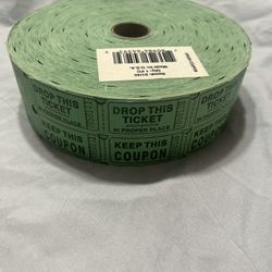 Green Tickets Roll