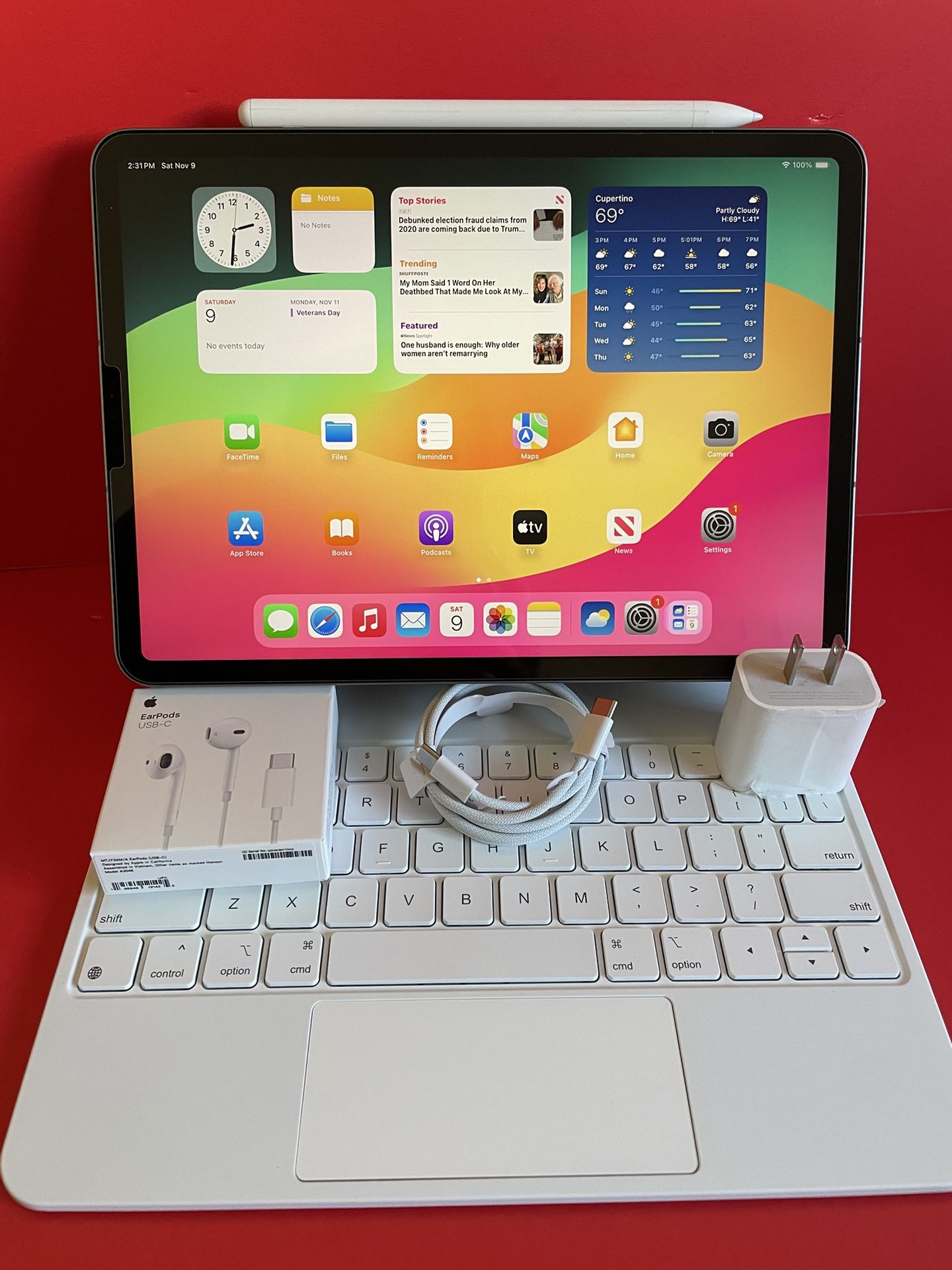 128GB Apple IPad Pro 11” 4th Generation (2022 Model / M2 chip) Wi