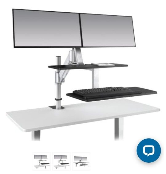 Esi Dual Monitor Desk Mount