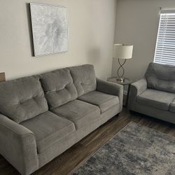 Living Room Set Two Piece Sofa And Tables