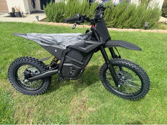 Cemoto 72 V Electric Dirt Bike wheelie king 17inch front  tire 14 inch rear  tire
