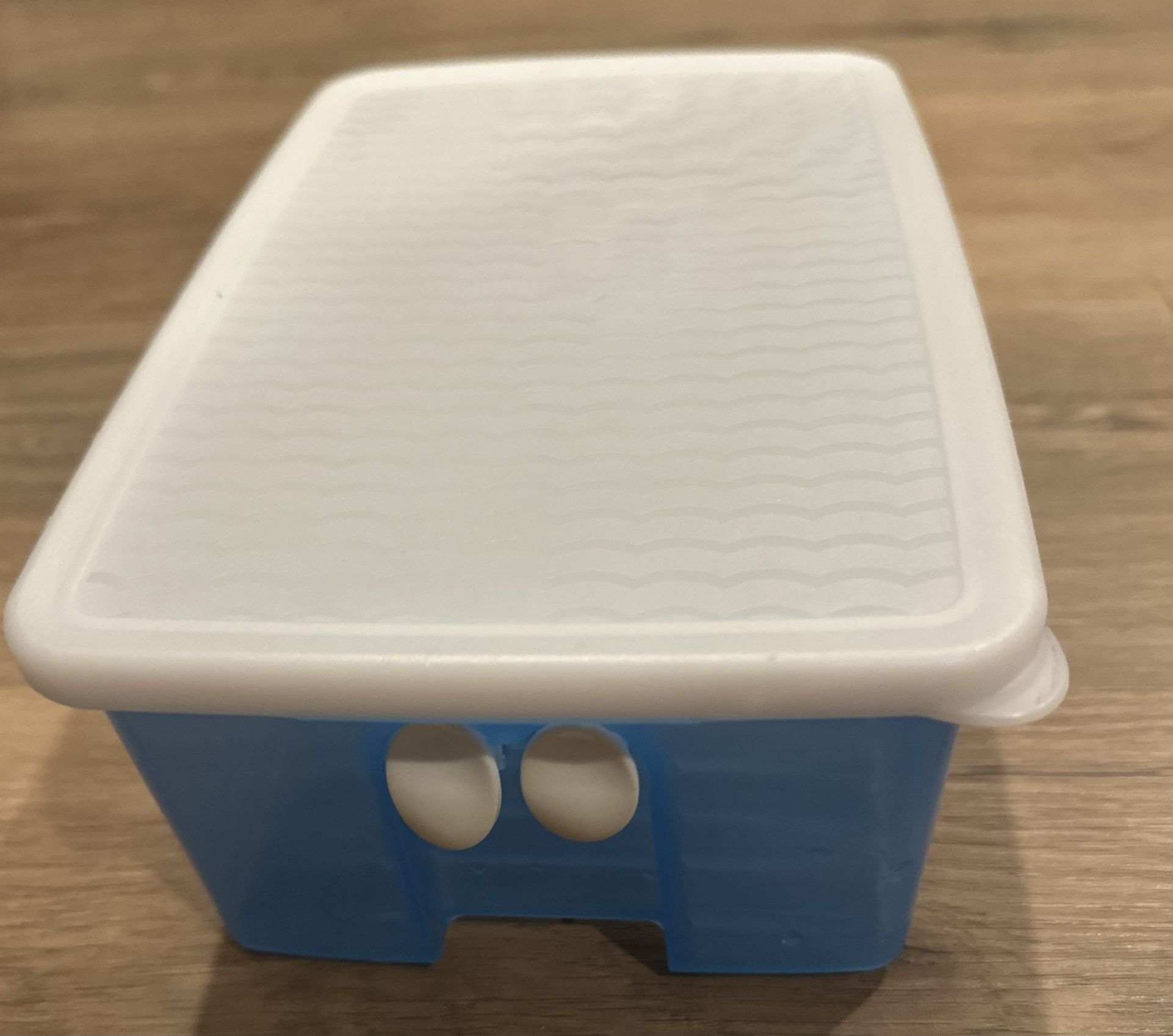 Tupperware Fridge Smart Container Blue with Lid, Vented