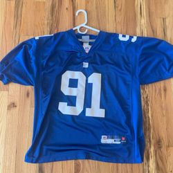 Vintage Reebok NFL New York Giants Jersey #91 Size 48 (Men’s Large) Blue