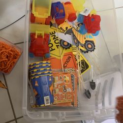 Construction theme birthday party