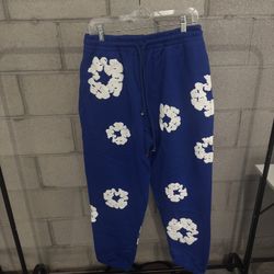 denim tears sweatpants blue 