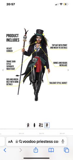 Voodoo Priestess Costume